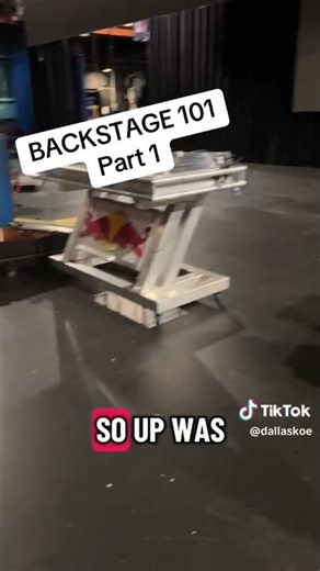 Backstage 101: Part 1 | Upstage Downstage? #behindthescenes #backstage #backstage101 #soundengineer