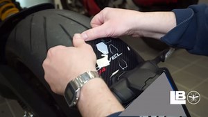 labelbike - 3D Sticker Motorcycle License Plate Holder Protection in Resin Compatible with Ducati Diavel V4 2023