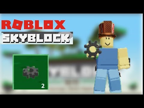 How to get Sticky Gear on Roblox Skyblock/Island