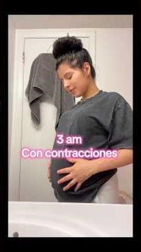 3am with contractions 😩 #pregnant #labor #viralshortsvideo #viralshorts