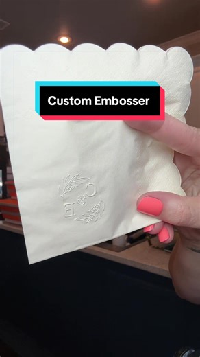 Elevate Your Wedding Invites with Custom Embossing