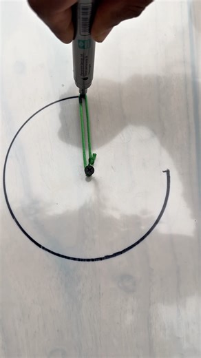 Simple Way To Draw A Circle !