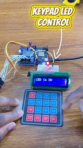 6.8K views · 30 reactions | -Controlling an LED using Password | Arduino & Keypad implementation | Upload Ideas with Itamar | Facebook