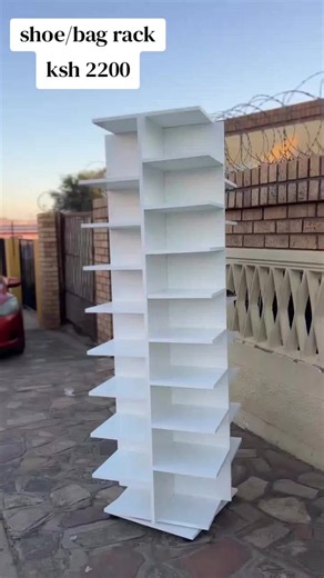 Shoe rack design ideas: 3-tier shoe/bag rack Ksh 2200