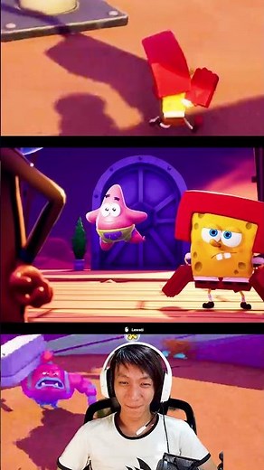 PERTARUNGAN KARATE SPONGEBOB VS SANDY