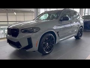 2023 BMW X3 M Competition in Brooklyn Grey