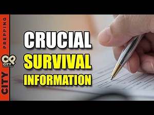 Information To Gather Before You Need It: Prepper Medical Training - pt 3