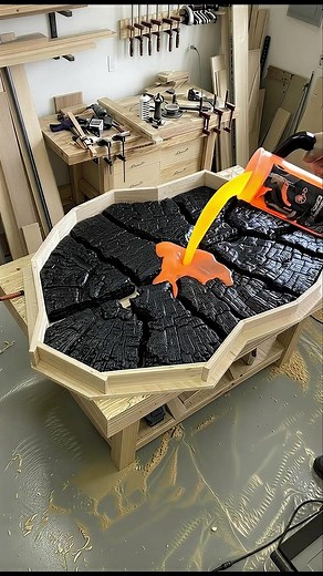 Lava Meets Wood: Stunning Epoxy Woodworking Reveal