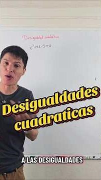 Quadratic inequalities (second degree) #algebra #mathematics