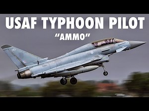 F-22 Pilot Flies The RAF Typhoon | "Ammo" (Part 2)