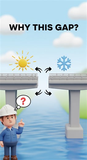 84K views · 469 reactions | Why Are There Gaps in Bridge Joints? 勞 #CivilEngineering #BridgeDesign #HowItWorks #EngineeringFacts | Snap Study | Facebook