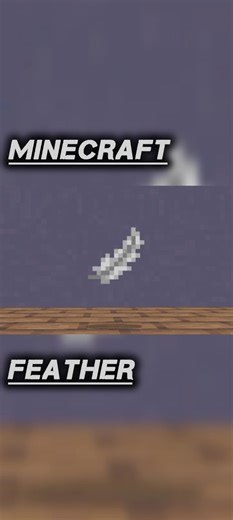 3D Modeling – Minecraft feather.#minecraft #3dmodeling #feather #slowedandreverb #feedshorts