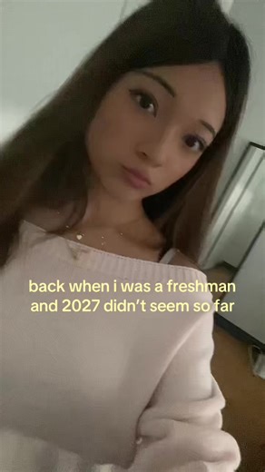 #classof2027 | back when i was a freshman and 2027 seemed so far