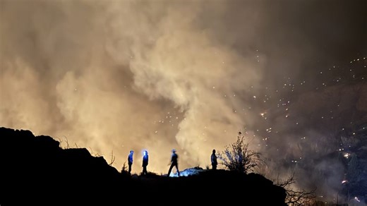 'Really unpredictable': Cram Fire threatens correctional facility, sheriff warns