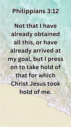 Jesus Saves | Philippians 3:12 Daily Bible Verse