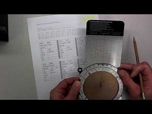 AERO 2230 Video Instructions for E6B Wind Computer Calculations