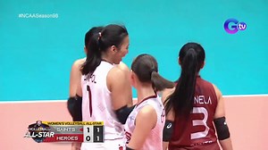 70K views · 464 reactions | Perpetual Connection Jheck Dionela with the dolphin dive, Mary Rhose Dapol with the finish #NCAASeason98 | GMA Sports PH | Facebook