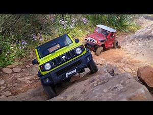 FMS Suzuki Jimny And WPL C44 KM 1/12 And 1/16 Scale Off Road Rock Crawl
