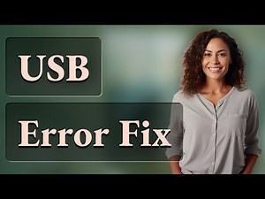 Why Does My USB Show a Yellow Triangle Error?