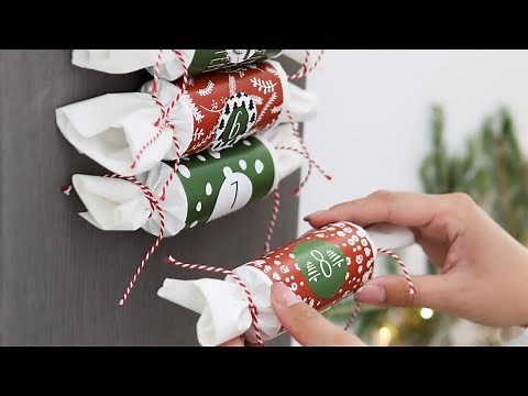 Adventskalender selber machen aus Klorollen – Tutorial | BAUR