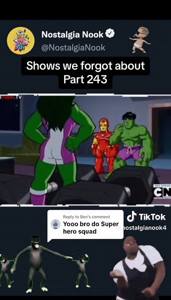 Superhero Squad Nostalgia - Marvel Cartoon Network Throwback