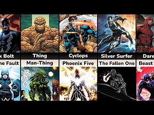 Marvel Characters Strongest Form