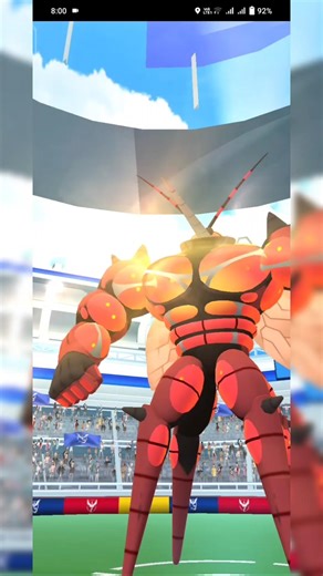 Buzzwole is an alien 👾 in Pokemon Go