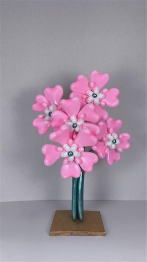 Pink Wild Rose Balloon Flowers 🌸 Easy & Beautiful