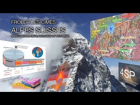 Géologie des Alpes comprendre les montagnes, Valais, Suisse