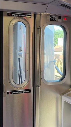 MTA Staten Island Railway R211S #163 Door Chime #nyc #mta #r211 #train #railway #metro #shorts #fyp