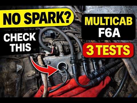 No Spark? Check These 3 Test in 1 Setup| Suzuki Multicab F6A
