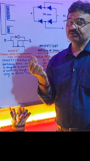 mosfet equivalent threshold voltage working Process #shorts