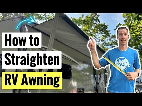 How to Adjust RV Awning Arms & Fabric | DIY Fix