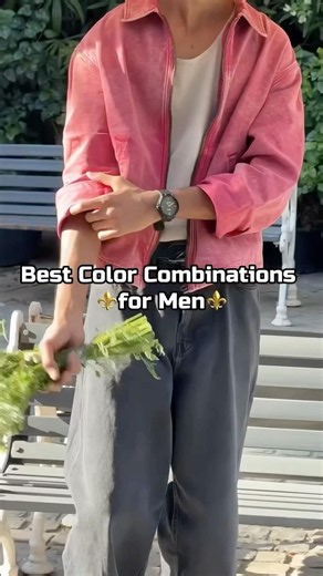 Best Color Combination For men ⚜️✨ #menswear #collegeoutfitideas #mensfashion #style #color