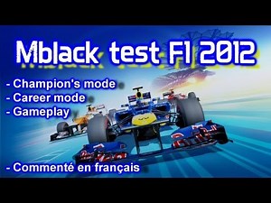 F1 2012 | test et gameplay | safety car et mode champion Pt1 FR-GT