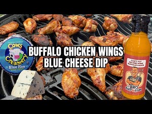 The Ultimate Grilled Buffalo Chicken Wings + Blue Cheese Dip | Simple BBQ Recipe | SaucyRossyBBQ