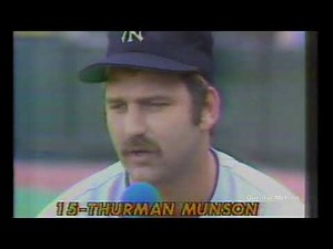 New York Yankees Thurman Munson Interview on Billy Martin Resignation (July 23, 1978)