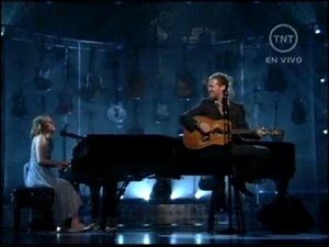 Glen Hansard y Marketa Iglová en los Oscars