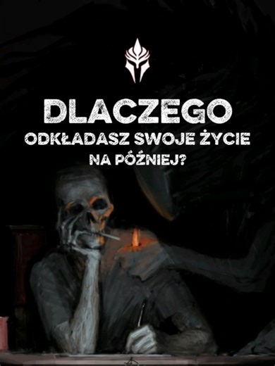 🔴Dlaczego odkładasz swoje życie na później❓ #dyscyplina #rozwójosobisty #mental