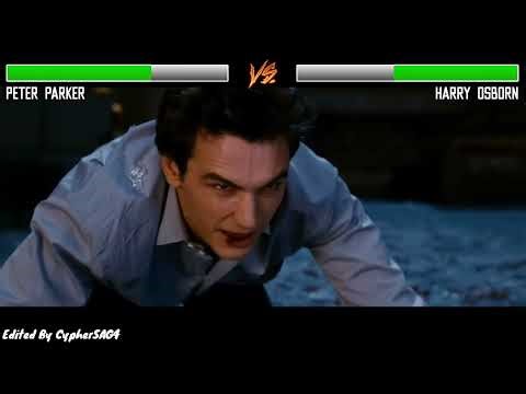 Peter Parker VS Harry Osborn|WITH HEALTHBARS|Spider-Man 3