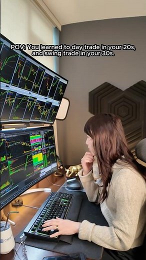 POV: You learned to day trade in your 20s... #daytradingeducation