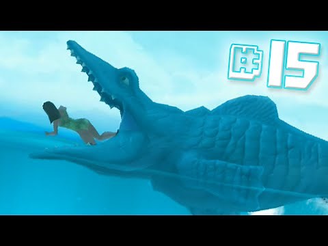 MOSASAURUS EAT!! || Hungry Shark Evolution - Ep 15