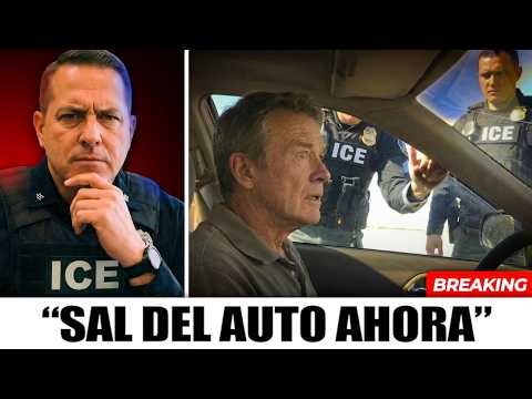 If ICE requires you to get out of the vehicle, DO THIS