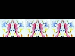 Rorschach test as imagined by video generation models