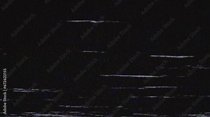 Abstract VHS Digital Animation. Damaged cassette type, bad signal. Real Analog Static Flickering Noise Texture. Retro VHS background.