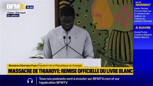 Livre blanc sur le massacre des tirailleurs de Thiaroye: "Une étape décisive dans la réhabilitation de la vérité historique", déclare le Président sénégalais