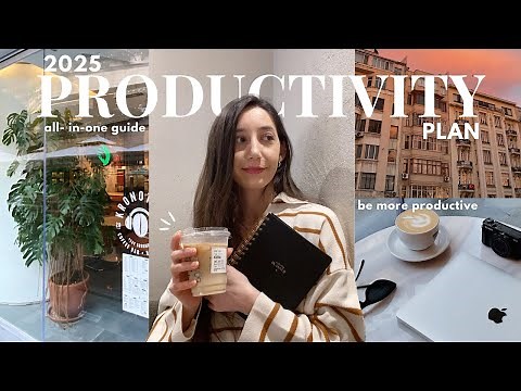 Your all-in-one PRODUCTIVITY plan for 2026: how to be more productive & organized | TIME MANAGEMENT
