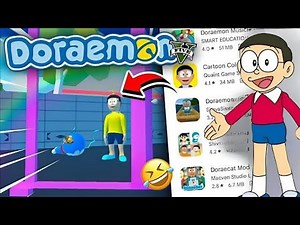 playing one of my favourite cartoon show game "Doraemon game" open world