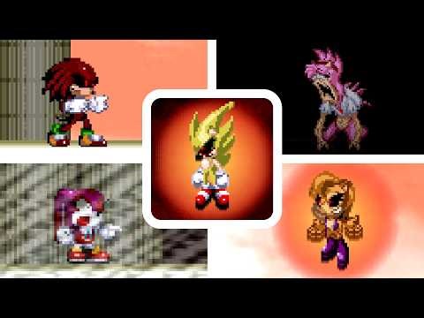 Sally.exe: Finished Nightmare - All Bosses (No Damage, Canonical Difficulty) + True Ending