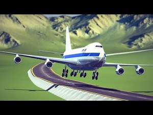 Emergency Landings, Airplane Crashes & Helicopter Crashes | Big Mathis Besiege #4